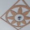 Ekena Millwork Blume Wood Fretwork Pierced Ceiling Medallion, Wood (Paint Grade), 30"OD x 10 3/8"ID x 3/8"T CMWP30X30X0375BLMF - alternate 7